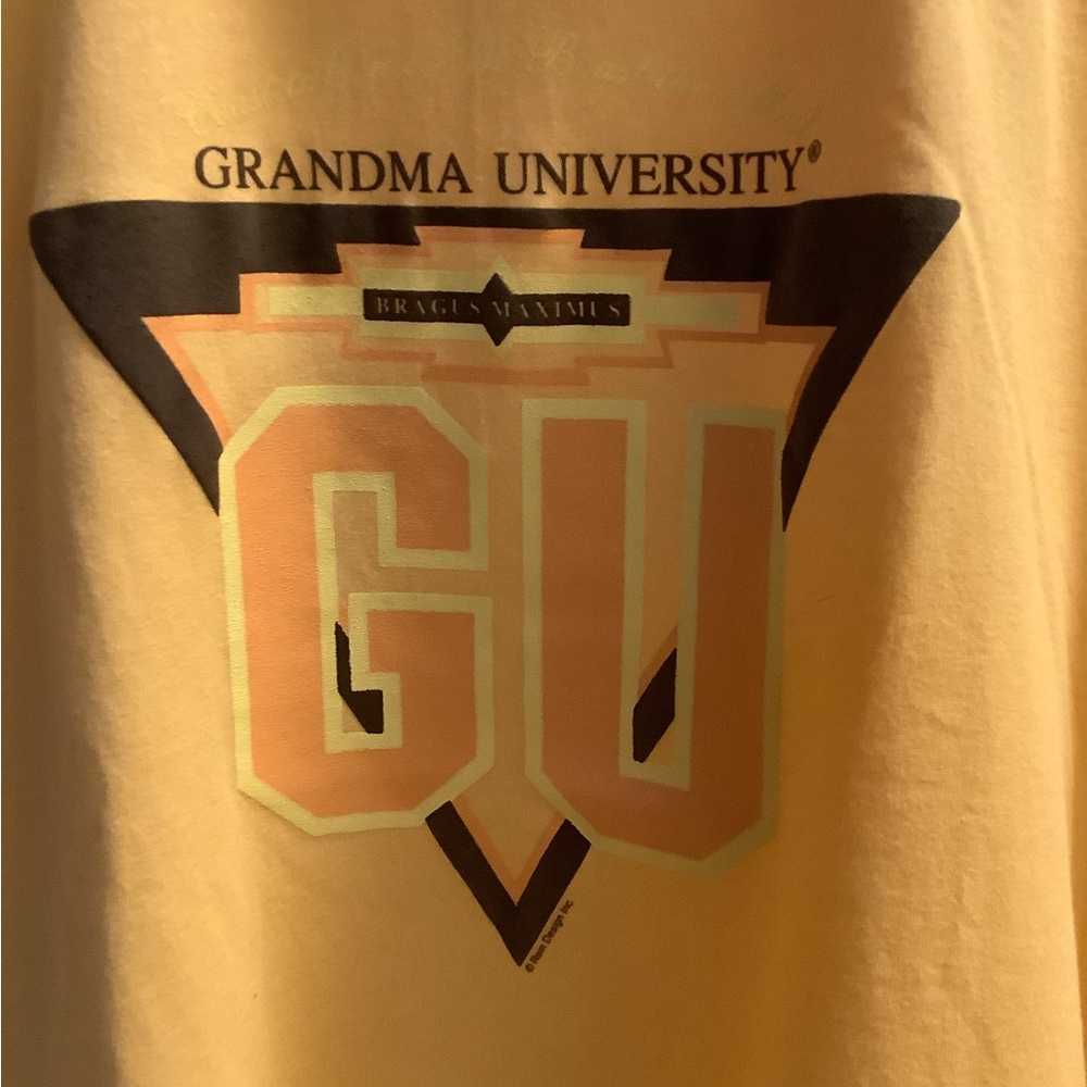 Grandma University Tee w/collar Coast to Coast - We Boast the Most, NWT